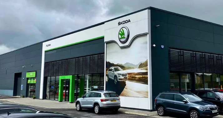 Skoda Dealerships Respray