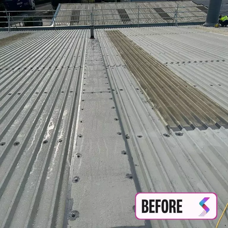 Roof Respray Before 5
