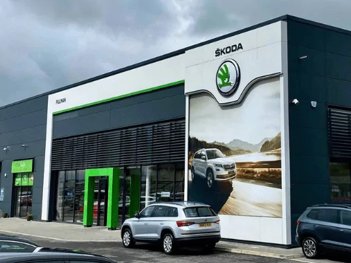 Skoda Dealerships Respray